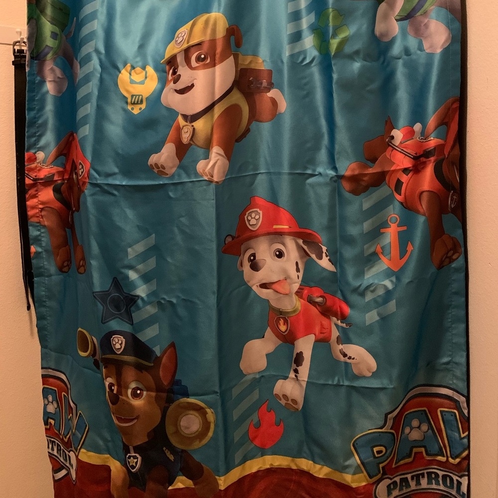 Paw patrol one panel curtain